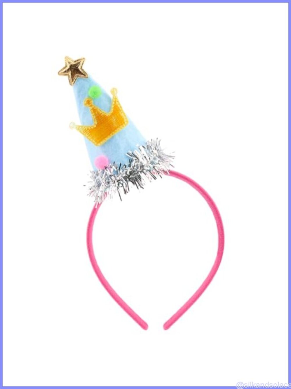 Birthday Crown Headband Party Photo Prop Princess Hair Accessory